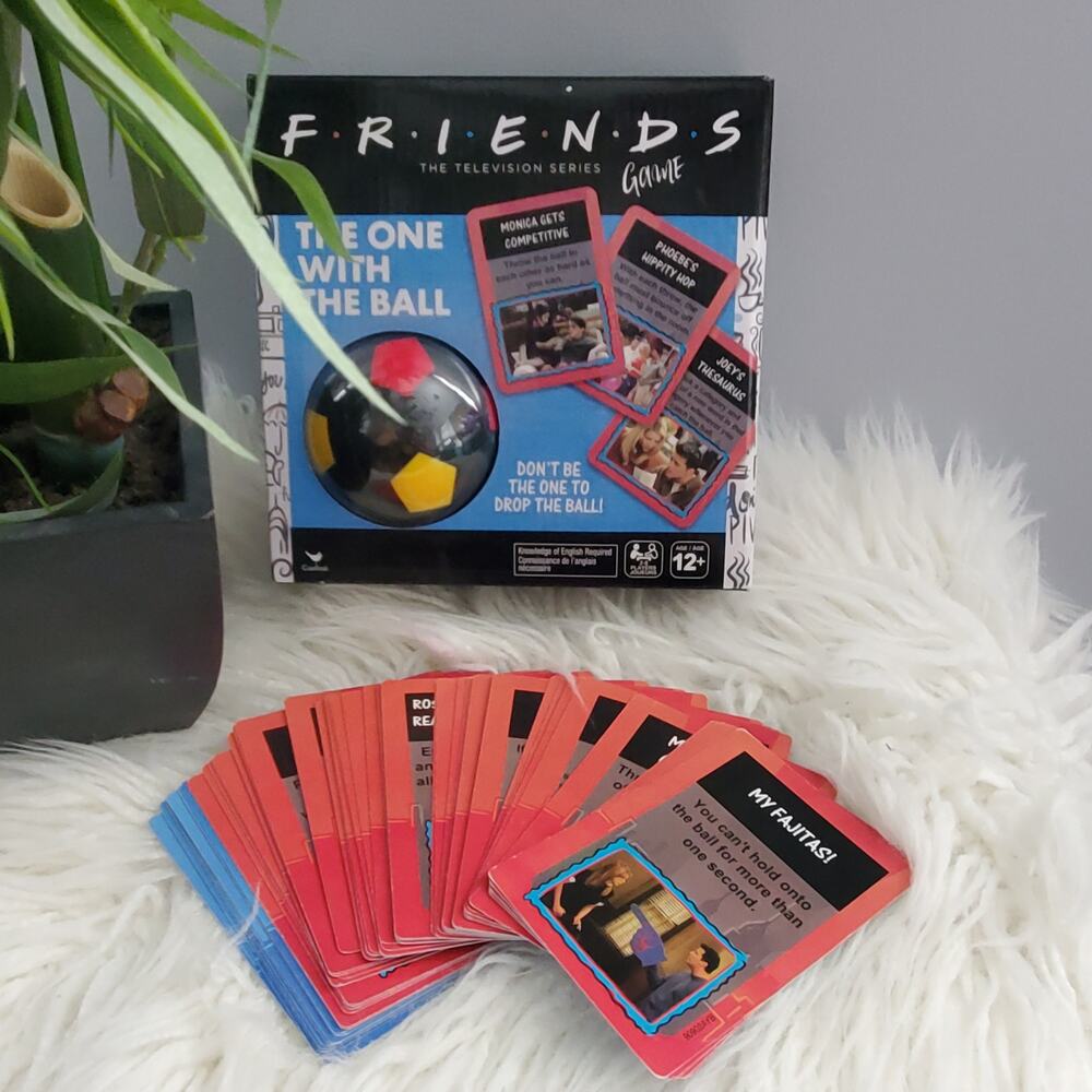 Friends The One With The Ball 90's TV Board Game